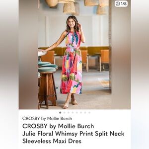 CROSBY by Mollie Burch Colorful Floral Maxi Dress